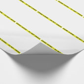 Papier Cadeau Scène du crime - ne croisez pas (Coin)