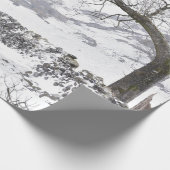 Papier Cadeau Scène hivernale (Coin)