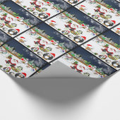 Papier Cadeau Scènes de Noël (Coin)