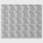 Papier Cadeau Schéma de carte de circuit (Plat)