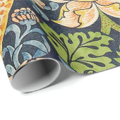 Papier Cadeau Schéma floral William Morris Strawberry Thief (Coin rond)