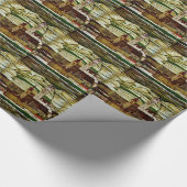 Papier Cadeau Schiele - Stein sur le Danube, vignoble en terrass (Coin)