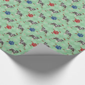 Papier Cadeau Schnauzer Art (Coin)