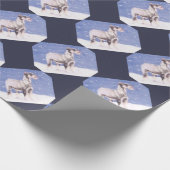 Papier Cadeau Schnauzer en papier d'emballage d'art de chien de (Coin)