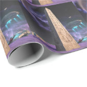 Papier Cadeau Sci fi gift wrap (Coin rond)