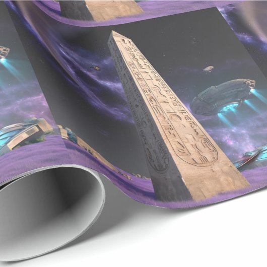 Papier Cadeau Sci fi gift wrap