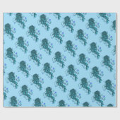 Papier Cadeau SCI - Méduses - incident de bâtonnet de fromage - (Plat)