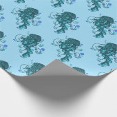 Papier Cadeau SCI - Méduses - incident de bâtonnet de fromage - (Coin)