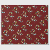 Papier Cadeau Science amusante (Plat)