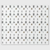 Papier Cadeau Scientifiques (Plat)