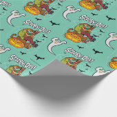 Papier Cadeau Scooby-Doo et Shaggy Halloween Fright (Coin)