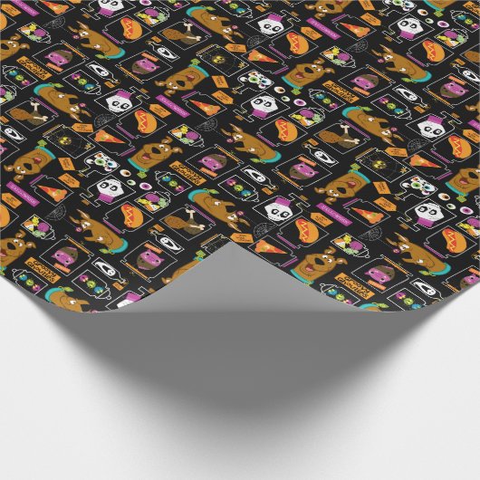 Papier Cadeau Scooby-Doo | Halloween Scooby-Doo Motif (Coin)