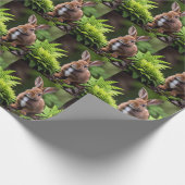 Papier Cadeau "Scooby le lapin nain : Une petite balle de joie" (Coin)