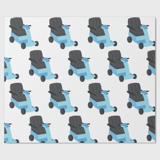 Papier Cadeau Scooter (Plat)
