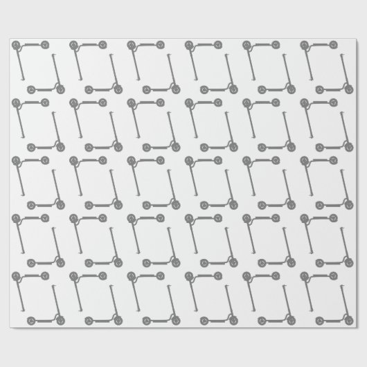 Papier Cadeau scooter (Plat)