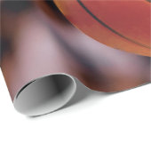 Papier Cadeau Scoring de basket-ball (Coin rond)