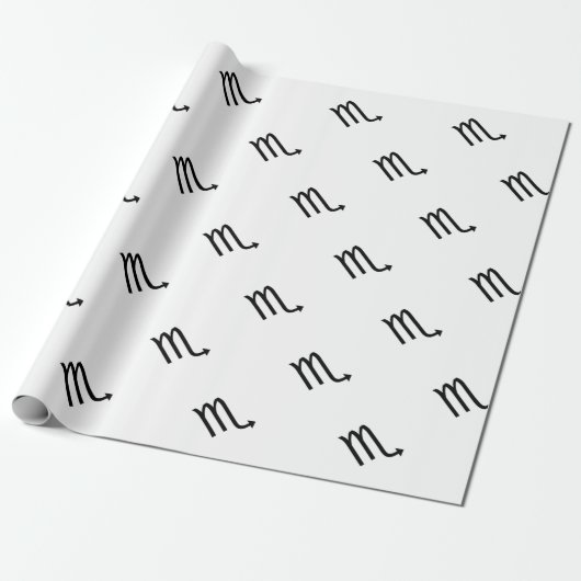 Papier Cadeau Scorpio (Déroulé)