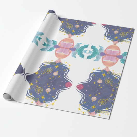 Papier Cadeau Scorpio de novembre (Déroulé)