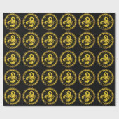 Papier Cadeau Scorpio - Signe Zodiaque - Symbole - Horoscope (Plat)