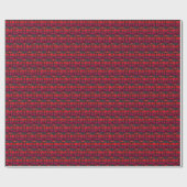Papier Cadeau Scorpion (Plat)
