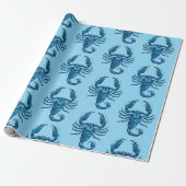 Papier Cadeau Scorpion (Déroulé)