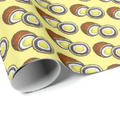 Papier Cadeau Scotch Eggs Saucisse UK British Snack Pub Food (Coin rond)