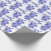 Papier Cadeau Scotland Silhouette Word Art (Coin)