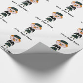 Papier Cadeau Scotsman en kilt (Coin)