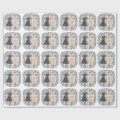 Papier Cadeau Scotties tartan (Plat)