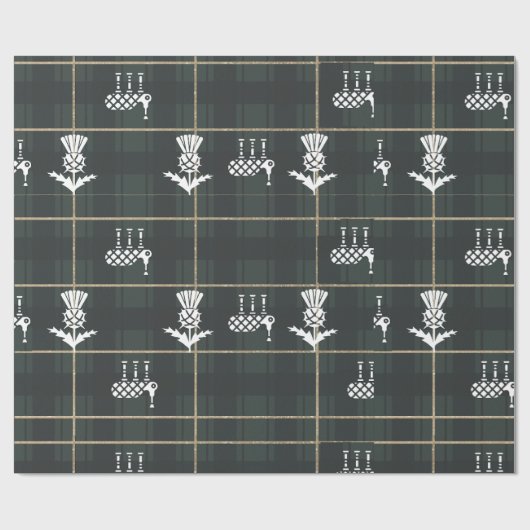 Papier Cadeau Scottish Collection 3 (Plat)