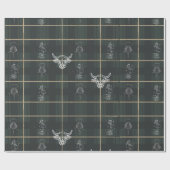 Papier Cadeau Scottish Collection 4 Papier d'enveloppement (Plat)