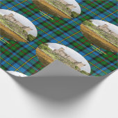 Papier Cadeau Scottish Dunvegan Castle & MacLeod Clan Tartan (Coin)