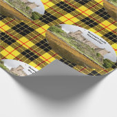 Papier Cadeau Scottish MacLeod Clan Dunvegan Castle Tartan (Coin)