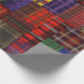 Papier Cadeau Scottish Tartan Swatch (Coin)