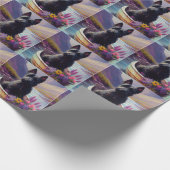 Papier Cadeau Scottish Terrier sur une pagaie : une aventure Pit (Coin)