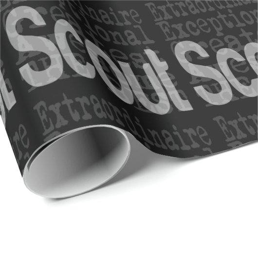 Papier Cadeau Scout Extraordinaire (Coin rond)