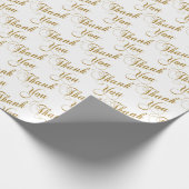 Papier Cadeau Script Merci (Coin)