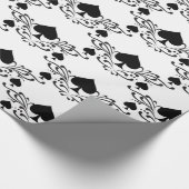 Papier Cadeau Scroll de style tatouage Black Spades Thunder_Cove (Coin)