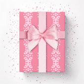 Papier Cadeau Scroll Dot in Pink
