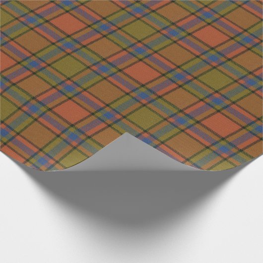 Papier Cadeau Scrymgeour ancien Clan écossais original Tartan (Coin)