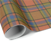 Papier Cadeau Scrymgeour ancien Clan écossais original Tartan (Coin rond)