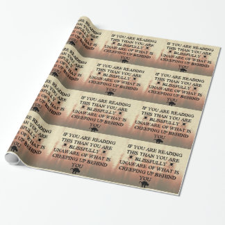 Papier Cadeau Se mettre derrière toi