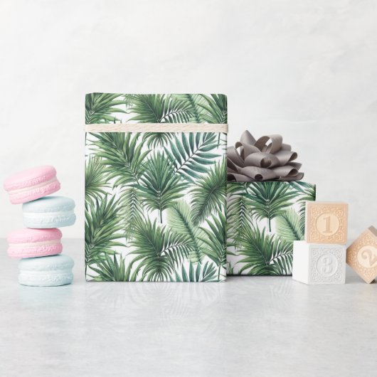 Papier Cadeau Se sentir tropical (Baby Shower)