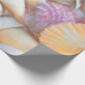 Papier Cadeau Sea Shells Ocean Beach Découpage Art Design (Coin)