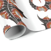 Papier Cadeau Seahorse (Coin rond)