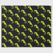 Papier Cadeau Seahorse (Plat)