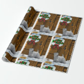 Papier Cadeau Sealyham Terrier Noël (Déroulé)