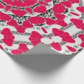 Papier Cadeau Seamless abstract mandala hearts bright round orna (Coin)