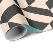 Papier Cadeau Seamless abstract pattern of geometric shapes. Geo (Coin rond)