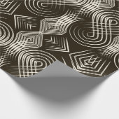 Papier Cadeau Seamless antique art deco pattern ornament. Geomet (Coin)